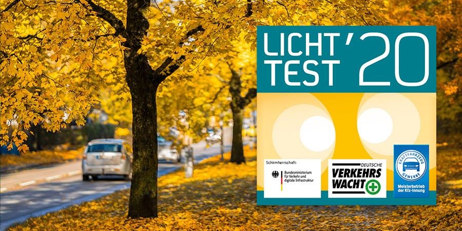 Zeit für den Licht-Test!